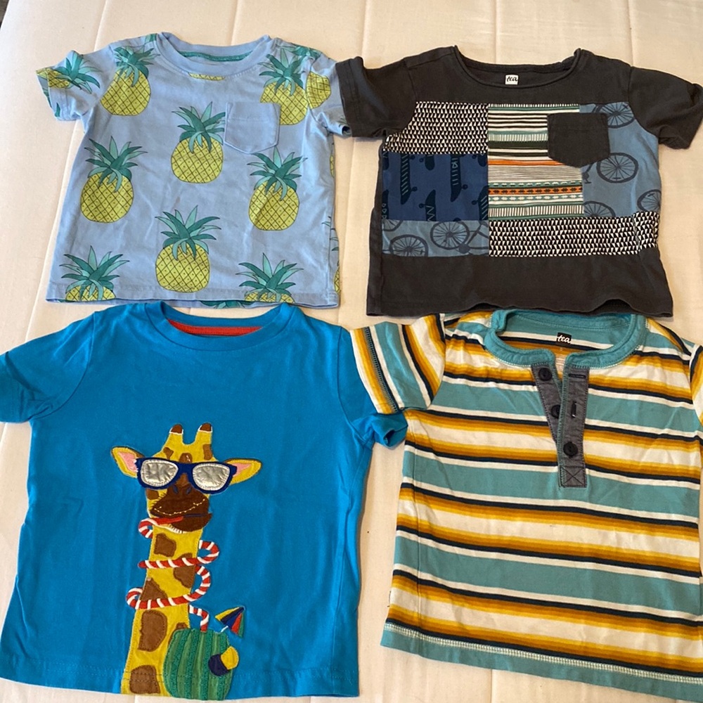 Set of toddler Tshirts: TEA collection and Boden